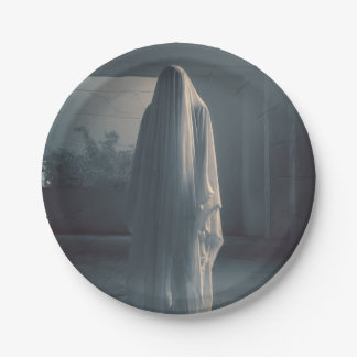 Assiettes En Carton Ghost Paper Plate for Enjoying the Party