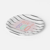 Assiettes En Carton Ghost Peek A Boo Pastel Pink Halloween Anniversair (Angle)