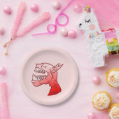 Assiettes En Carton Ghoul avec un joli rire (Fête)