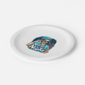 Assiettes En Carton Ghouls veut juste s'amuser (Angle)