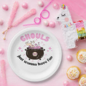 Assiettes En Carton Ghouls veut juste s'amuser belle Halloween (Fête)