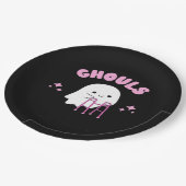 Assiettes En Carton Ghouls veut juste s'amuser Funny & Sloth (Angle)