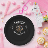 Assiettes En Carton Ghouls veut juste s'amuser Sloth & Halloween (Fête)
