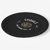 Assiettes En Carton Ghouls veut juste s'amuser Sloth & Halloween (Angle)