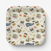 Assiettes En Carton Gilmore Girls Chilton Fall Pattern (Recto)