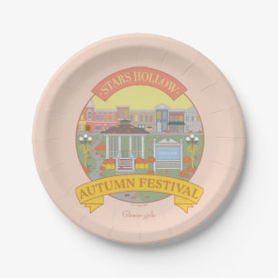 Assiettes En Carton Gilmore Girls Stars Hollow Festival d'automne