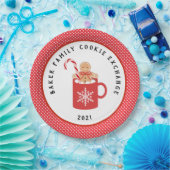 Assiettes En Carton Gingerbread Cookie | Christmas Cookie Exchange (Fête)