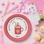 Assiettes En Carton Gingerbread Cookie | Christmas Cookie Exchange (Fête)