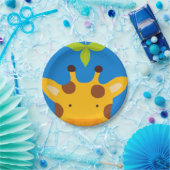 Assiettes En Carton Girafe (Fête)