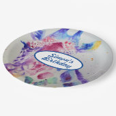 Assiettes En Carton Giraffo Zoo Animaux Garçons Enfants Anniversaire P (Angle)