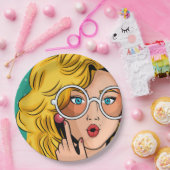 Assiettes En Carton Girl #1 (Fête)