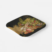 Assiettes En Carton Giuseppe Arcimboldo - Été (Angulaire)