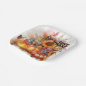 Assiettes En Carton Give Thanks – Lantern Glow  (Angulaire)