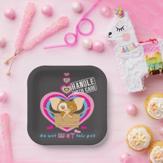 Assiettes En Carton Gizmo | Ne pas attendre cet animal (Fête)