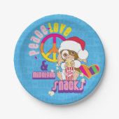 Assiettes En Carton Gizmo | Peace Love & Midnight Snacks (Devant)