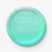 Assiettes En Carton Glace à la menthe (Devant)