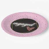 Assiettes En Carton Glam Pastel engagé (Angle)