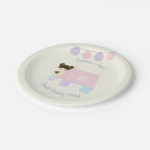 Assiettes En Carton Glamping Sleepover Party (Angle)