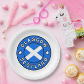 Assiettes En Carton Glasgow Écosse (Fête)