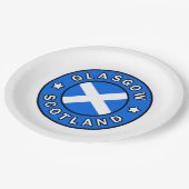 Assiettes En Carton Glasgow Écosse (Angle)