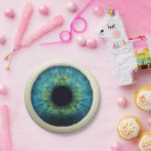 Assiettes En Carton GLOBE OCULAIRE ! (Grand Halloween article de (Fête)