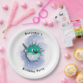 Assiettes En Carton Globefish (Fête)