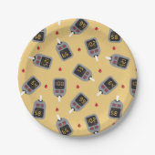 Assiettes En Carton Glucomètre (Devant)