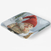 Assiettes En Carton Gnome avec profiter d'un Sucre de canne dans la fo (Angulaire)