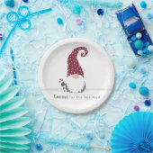 Assiettes En Carton Gnome for the Holidays Design scandinave (Fête)