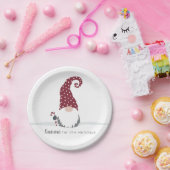 Assiettes En Carton Gnome for the Holidays Design scandinave (Fête)