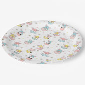 Assiettes En Carton Gnomes de Pâques (Angle)