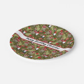 Assiettes En Carton Gnomes et champignons adorables Personnalisé (Angle)