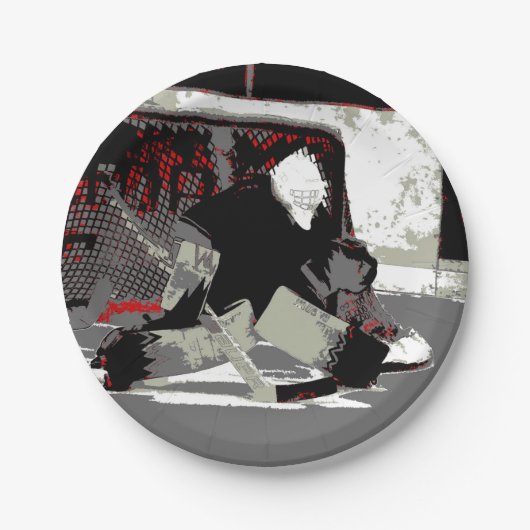 Assiettes En Carton Goal Stoper (Devant)