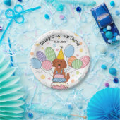 Assiettes En Carton Goldendoodle Chien Plaques papier de fête d'annive (Fête)