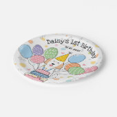 Assiettes En Carton Goldendoodle Chien Plaques papier de fête d'annive (Angle)