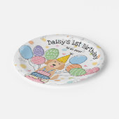 Assiettes En Carton Goldendoodle Chien Plaques papier de fête d'annive (Angle)