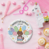 Assiettes En Carton Goldendoodle Chien Plaques papier de fête d'annive (Fête)