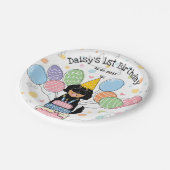 Assiettes En Carton Goldendoodle Chien Plaques papier de fête d'annive (Angle)