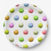 Assiettes En Carton Golf (Devant)