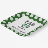 Assiettes En Carton Golf 50e anniversaire pour Golfer (Angulaire)