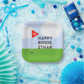 Assiettes En Carton Golf Anniversaire (Fête)