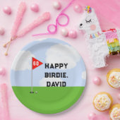 Assiettes En Carton Golf Anniversaire (Fête)