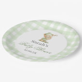 Assiettes En Carton Golf Baby Shower (Angle)