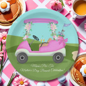 Assiettes En Carton Golf Cart With Mimosas Mother's Day Brunch