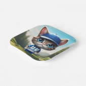 Assiettes En Carton Golf Cat (Angulaire)