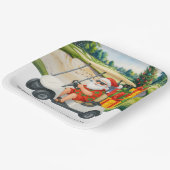 Assiettes En Carton Golf Christmas Summer July Hawaii golfing themed  (Angulaire)