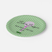 Assiettes En Carton Golf de la Ligue des femmes (Angle)