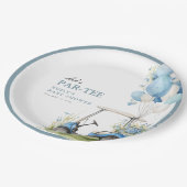 Assiettes En Carton Golf Let's Par-tee Boy Baby Shower (Angle)