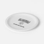 Assiettes En Carton Golf Lover T-Shirt Design (Angle)