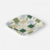 Assiettes En Carton Golf Par Tee (Angulaire)